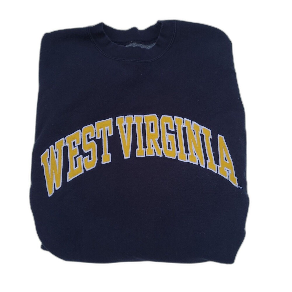 Vtg Steve  Barrys West Virginia University Sweatshirt Heavyweight ReverseWeave